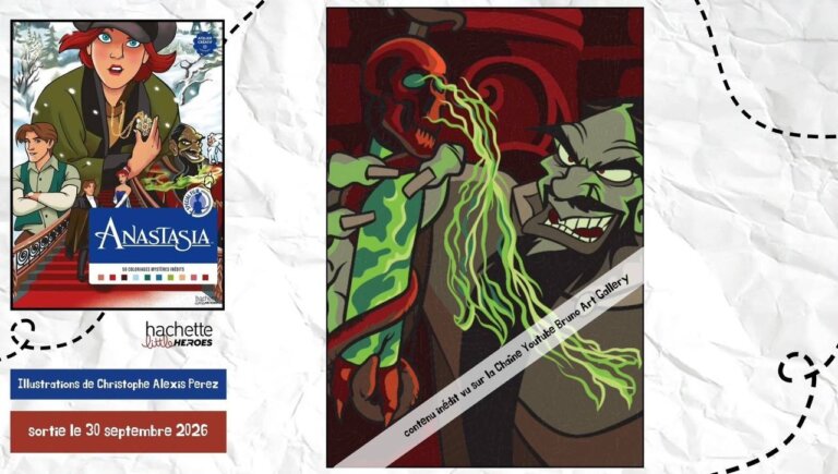 Иллюстрация 2 из раскраски Hachette «Анастасия»