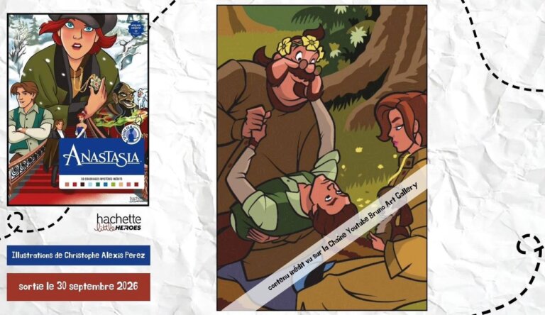 Иллюстрация 6 из раскраски Hachette «Анастасия»