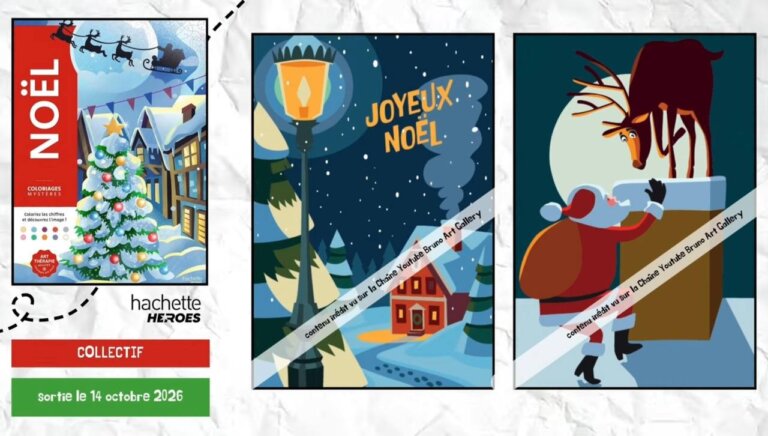 Иллюстрации из раскраски «Noël» — кадр 2