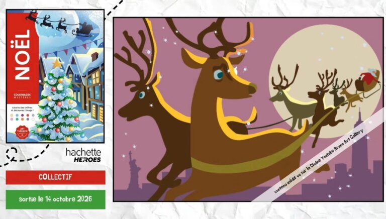 Иллюстрации из раскраски «Noël» — кадр 4