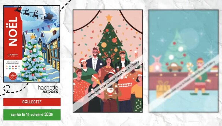 Иллюстрации из раскраски «Noël» — кадр 7