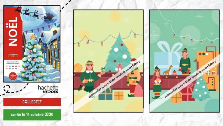 Иллюстрации из раскраски «Noël» — кадр 8