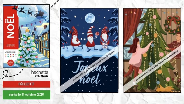 Иллюстрации из раскраски «Noël» — кадр 10