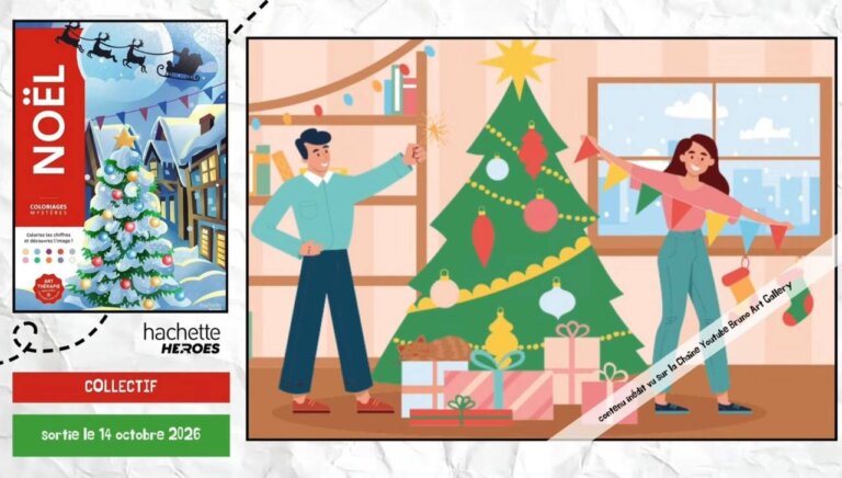 Иллюстрации из раскраски «Noël» — кадр 12
