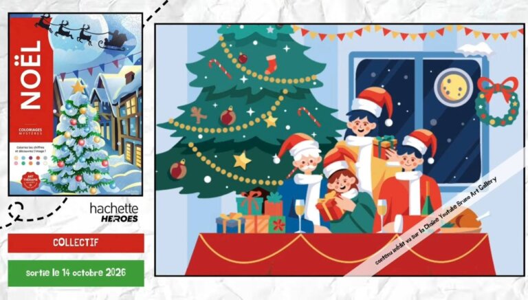 Иллюстрации из раскраски «Noël» — кадр 13