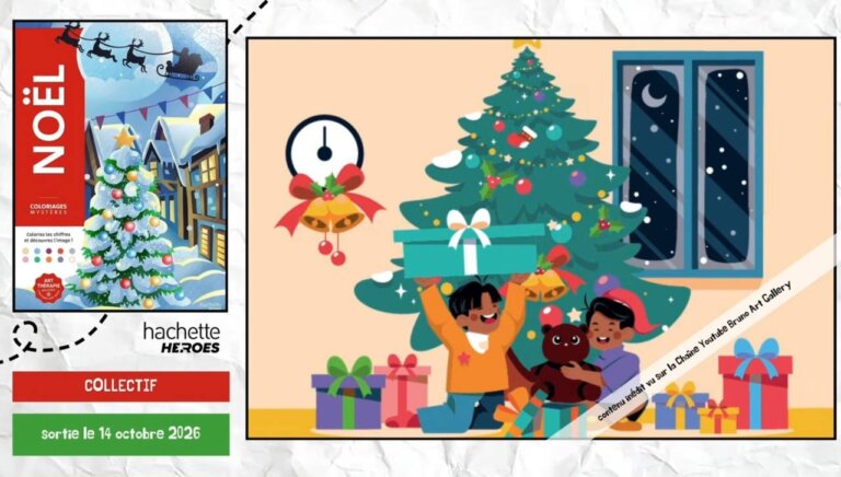 Иллюстрации из раскраски «Noël» — кадр 15