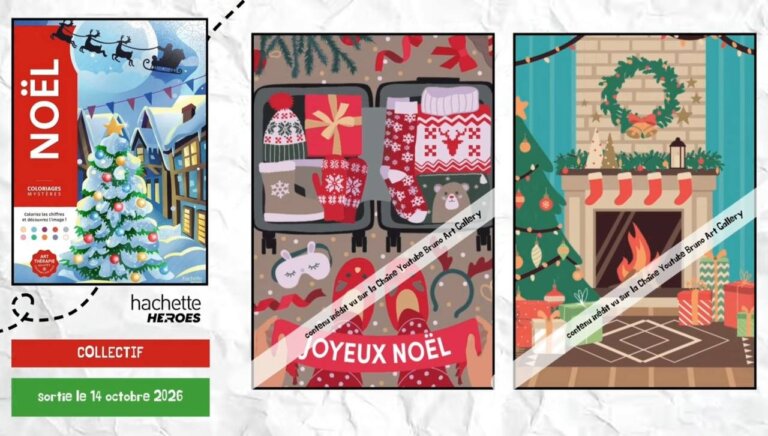 Иллюстрации из раскраски «Noël» — кадр 18