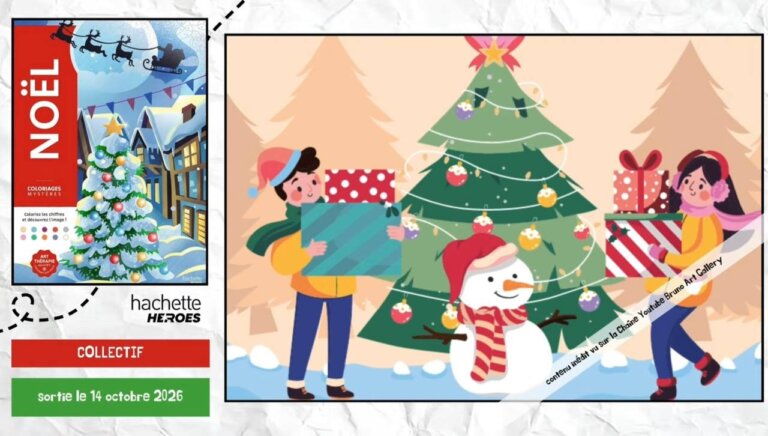 Иллюстрации из раскраски «Noël» — кадр 19
