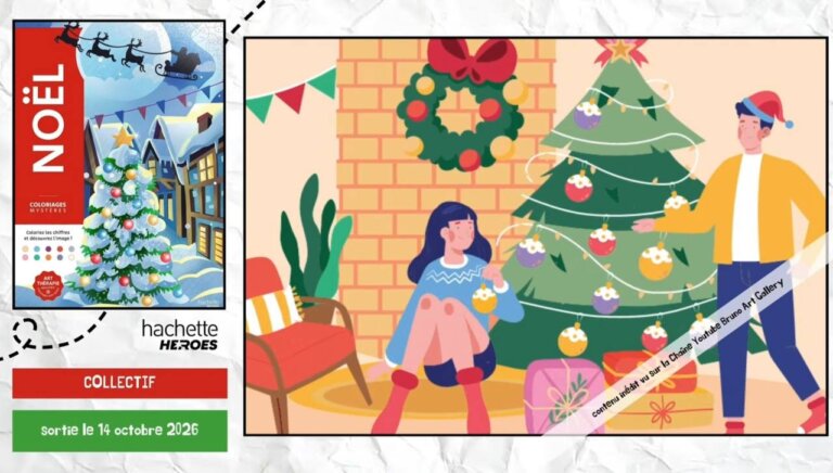 Иллюстрации из раскраски «Noël» — кадр 21