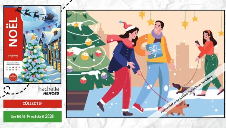 Иллюстрации из раскраски «Noël» — кадр 22