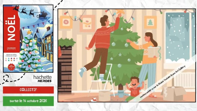 Иллюстрации из раскраски «Noël» — кадр 25