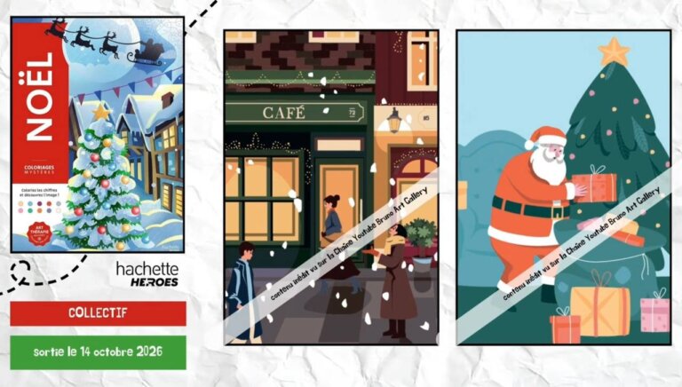 Иллюстрации из раскраски «Noël» — кадр 26