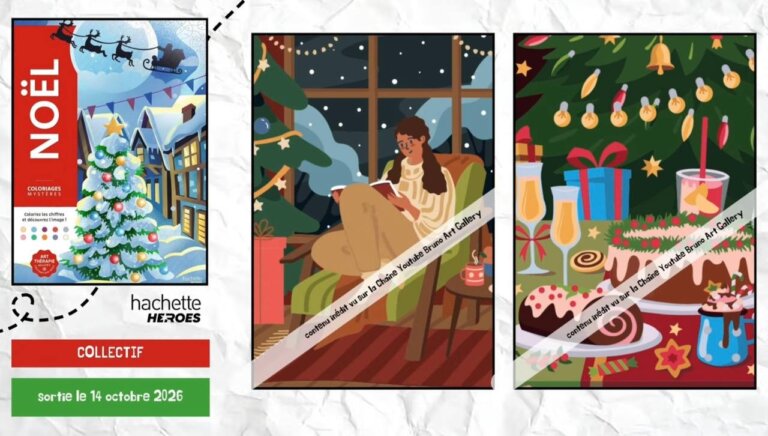 Иллюстрации из раскраски «Noël» — кадр 27