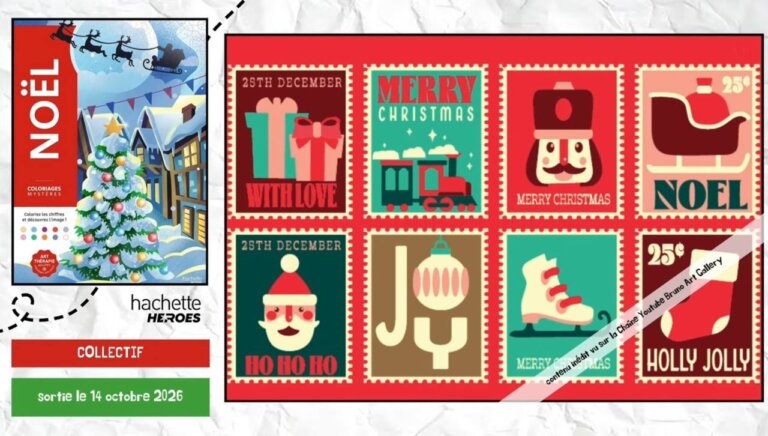 Иллюстрации из раскраски «Noël» — кадр 32