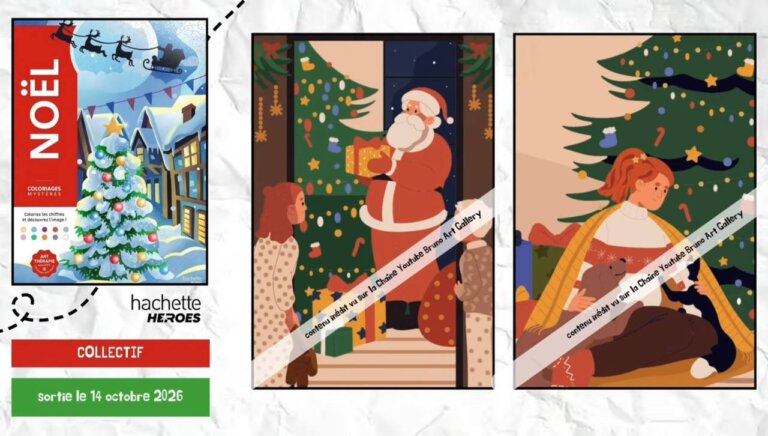 Иллюстрации из раскраски «Noël» — кадр 33