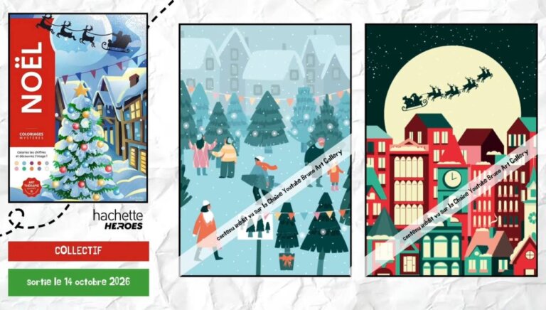 Иллюстрации из раскраски «Noël» — кадр 34