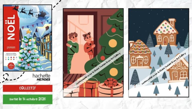 Иллюстрации из раскраски «Noël» — кадр 35