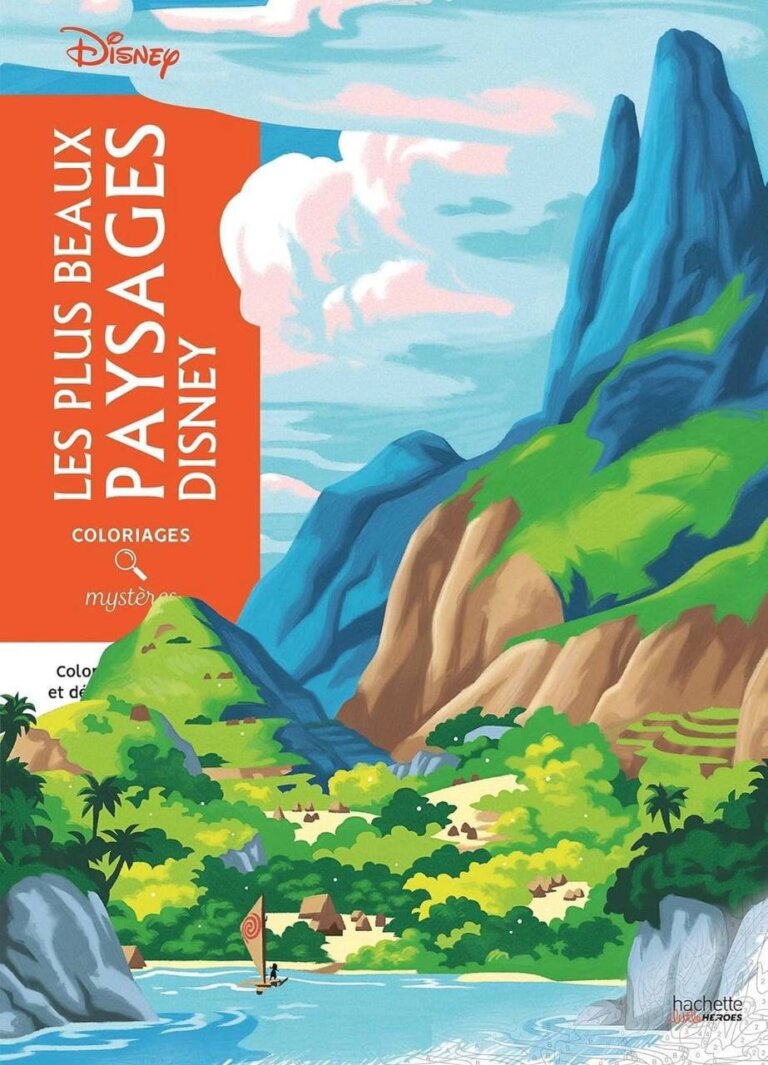 Обложка «Les Plus Beaux Paysages Disney»